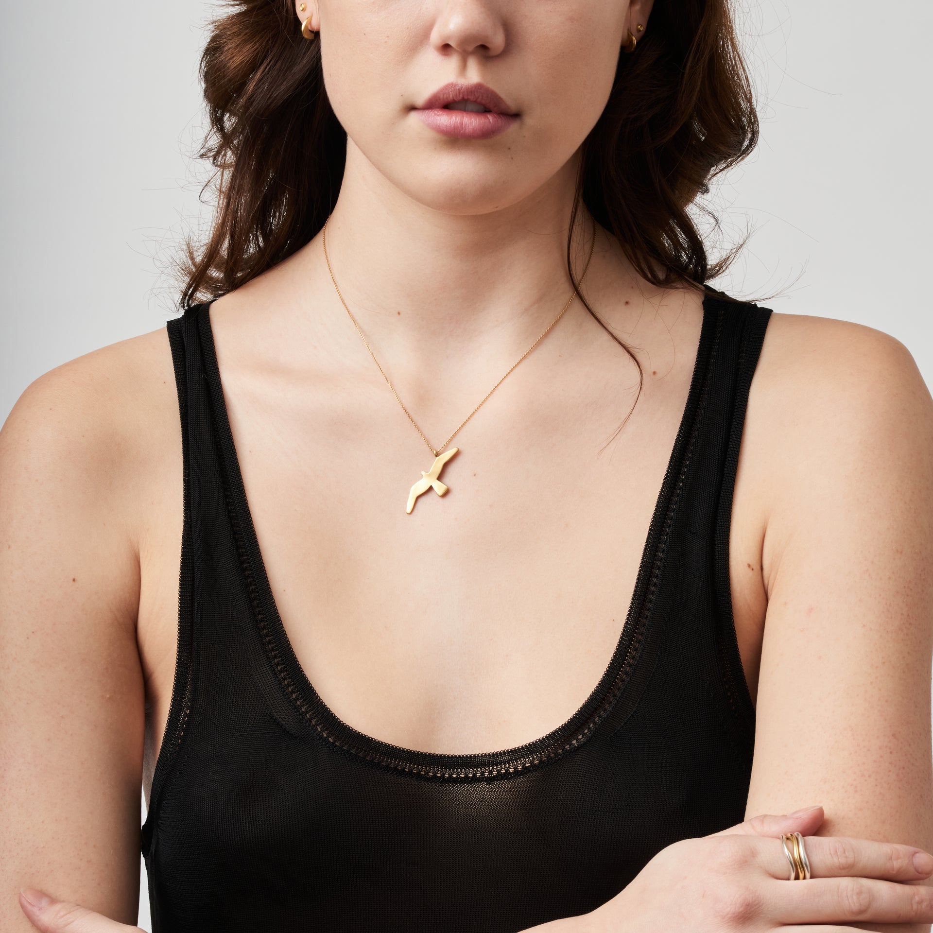 Seagull 19K Gold, On Chain – Jill Platner