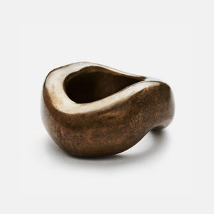 Wave Napkin Ring, Bronze - Set of 4
