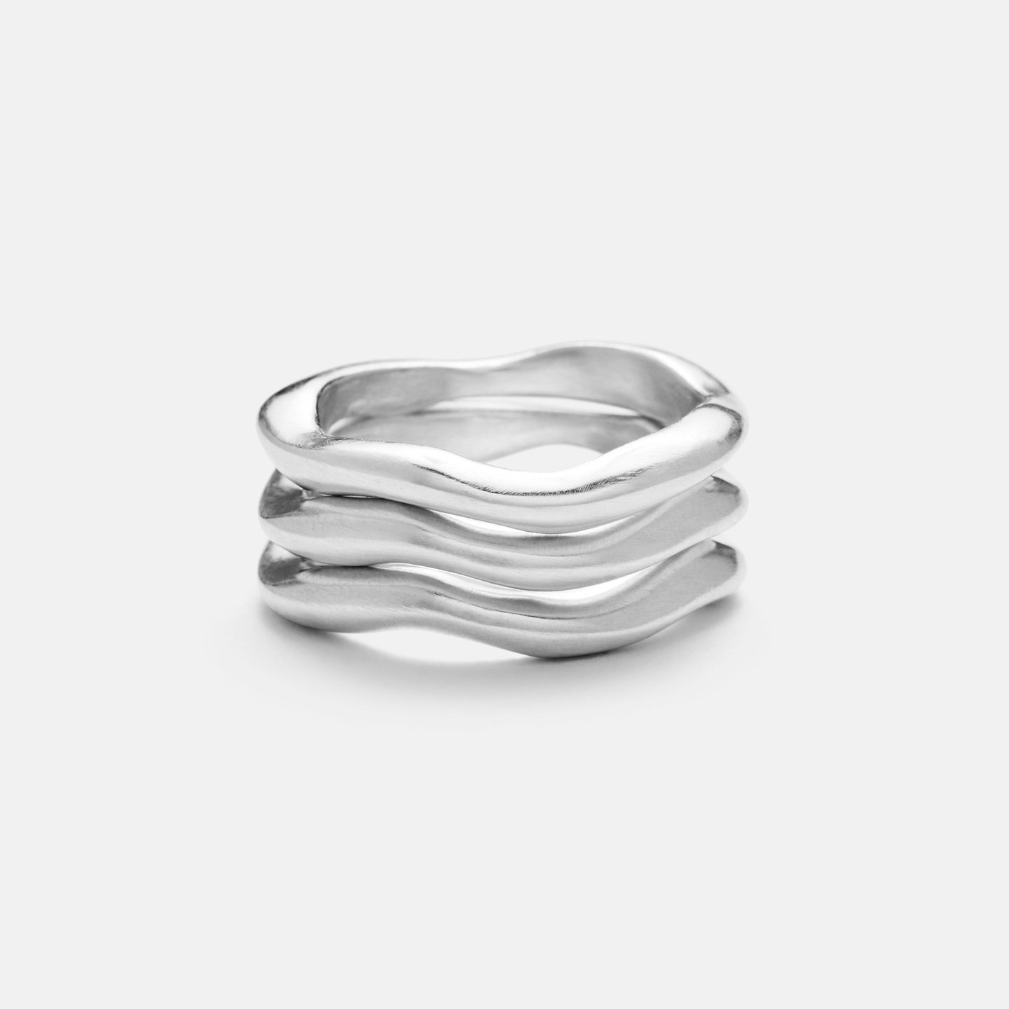 Jill Platner Wavy Stack Ring-